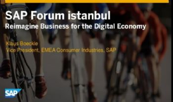 SAP 2016<br> REIMAGINE BUSINESS FOR THE DIGITAL ECONOMY